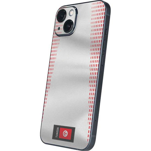 Tunisia Soccer Flag iPhone 14 Plus Skin
