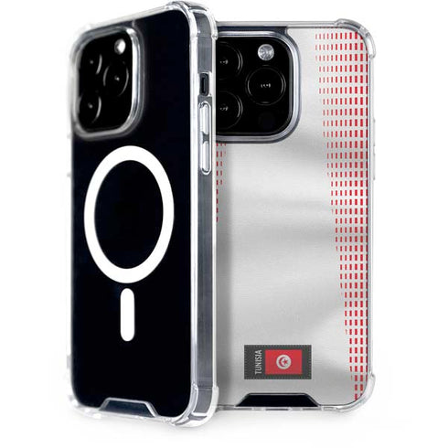 Tunisia Soccer Flag iPhone 14 Pro MagSafe Case
