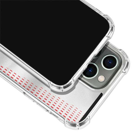 Tunisia Soccer Flag iPhone 14 Pro Max Clear Case