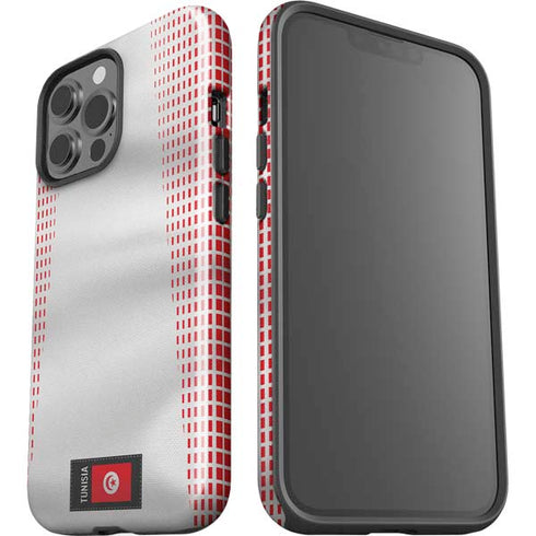 Tunisia Soccer Flag iPhone 14 Pro Max Impact Case