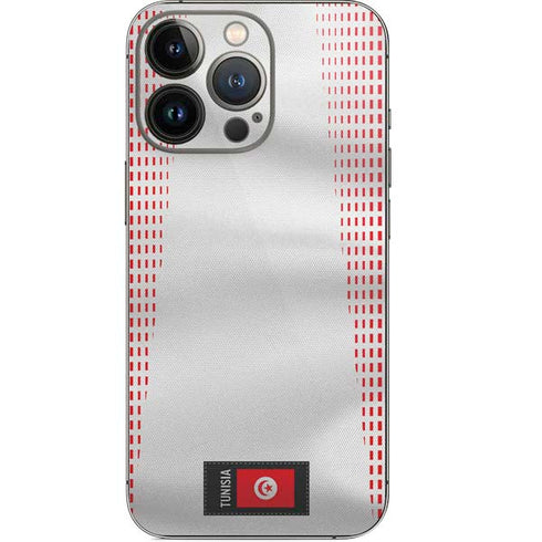 Tunisia Soccer Flag iPhone 15 Pro Skin