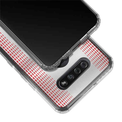 Tunisia Soccer Flag LG K51/Q51 Clear Case