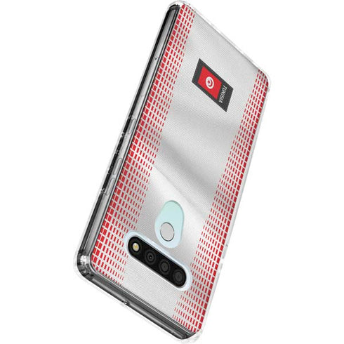 Tunisia Soccer Flag LG Stylo 6 Clear Case