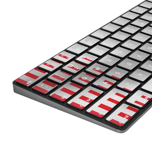Tunisia Soccer Flag Magic Keyboard with Numeric Keypad Skin