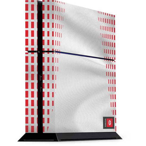 Tunisia Soccer Flag PS4 Console Skin