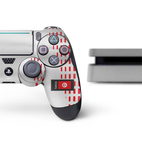 Tunisia Soccer Flag PS4 Slim Bundle Skin