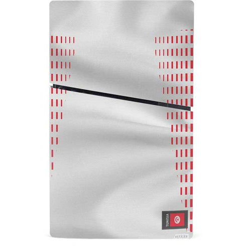 Tunisia Soccer Flag PS5 Slim Digital Edition Console Skin