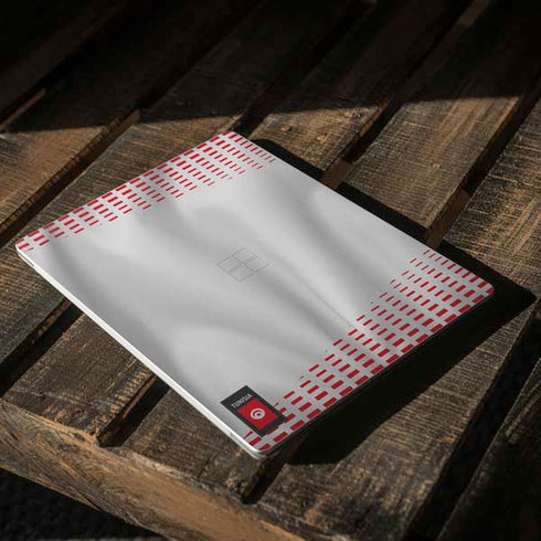 Tunisia Soccer Flag Surface Laptop 2 Skin