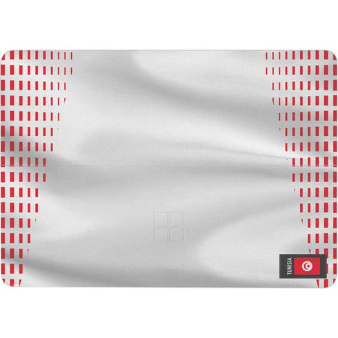 Tunisia Soccer Flag Surface Laptop Studio Skin
