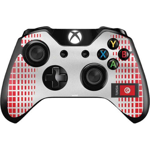 Tunisia Soccer Flag Xbox One Controller Skin