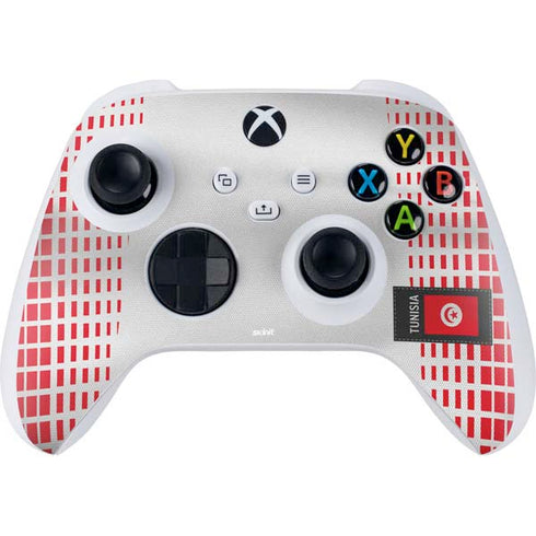 Tunisia Soccer Flag Xbox Series S Controller Skin