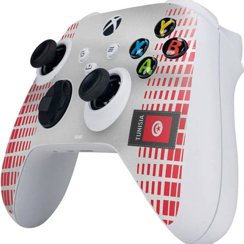 Tunisia Soccer Flag Xbox Series S Controller Skin