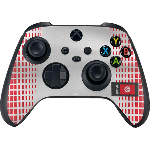 Tunisia Soccer Flag Xbox Series X Controller Skin