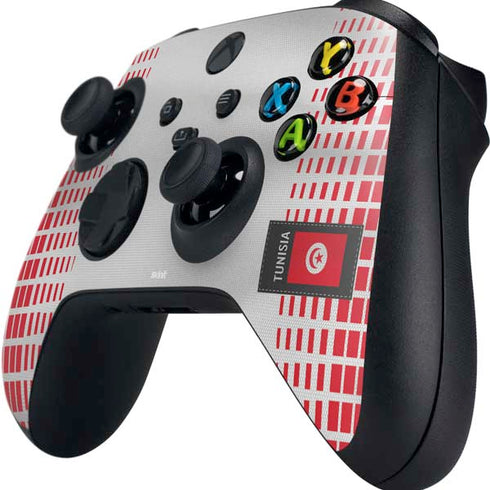 Tunisia Soccer Flag Xbox Series X Controller Skin