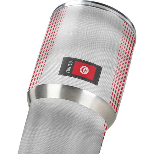 Tunisia Soccer Flag Yeti 30oz Rambler Tumbler Skin