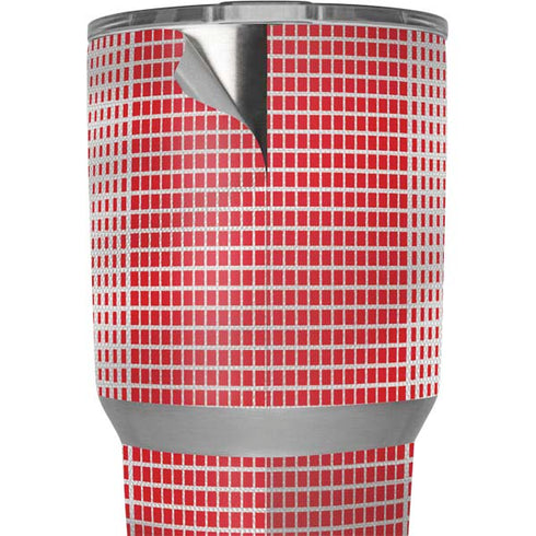 Tunisia Soccer Flag Yeti 30oz Rambler Tumbler Skin