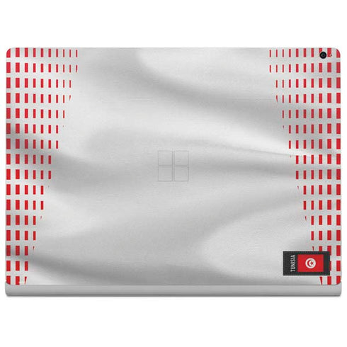 Tunisia Soccer Flag Surface Book 2 15in Skin