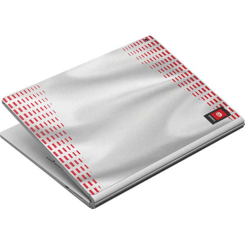 Tunisia Soccer Flag Surface Book Skin
