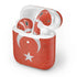 Turkish Flag Distressed Apple AirPods 2 Skin