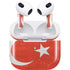 Turkish Flag Distressed Apple AirPods (3rd Gen 2021) Skin