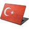 Turkish Flag Distressed Dell Chromebook Skin