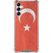 Turkish Flag Distressed Galaxy A15 5G Clear Case
