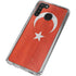 Turkish Flag Distressed Galaxy A21 Clear Case
