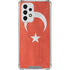 Turkish Flag Distressed Galaxy A33 5G Clear Case