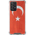 Turkish Flag Distressed Galaxy A52 5G Clear Case