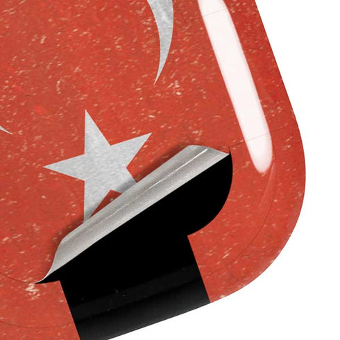 Turkish Flag Distressed Galaxy Buds Live Skin