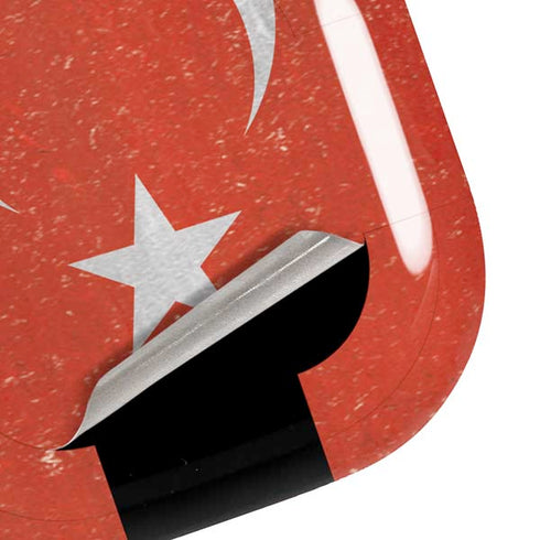 Turkish Flag Distressed Galaxy Buds Pro Skin