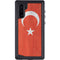 Turkish Flag Distressed Galaxy Note 10 Waterproof Case