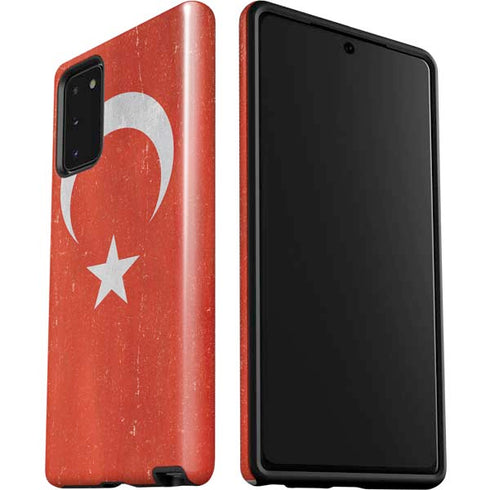 Turkish Flag Distressed Galaxy Note20 5G Pro Case