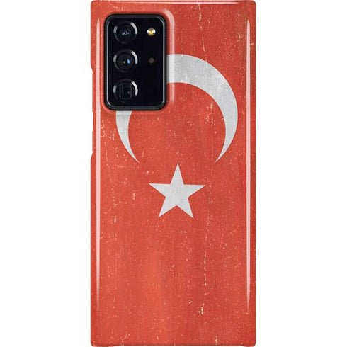 Turkish Flag Distressed Galaxy Note20 Ultra 5G Lite Case