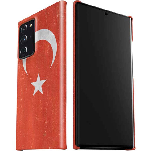Turkish Flag Distressed Galaxy Note20 Ultra 5G Lite Case