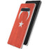 Turkish Flag Distressed Galaxy S10 Skin
