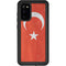 Turkish Flag Distressed Galaxy S20 Waterproof Case