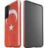 Turkish Flag Distressed Galaxy S21 5G Pro Case