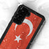 Turkish Flag Distressed Galaxy S23 Plus Waterproof Case
