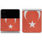 Turkish Flag Distressed Galaxy Z Flip4 5G Skin
