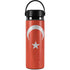 Turkish Flag Distressed Hydro Flask 20oz Wide Mouth Skin