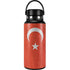 Turkish Flag Distressed Hydro Flask 32oz Wide Mouth Skin