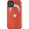 Turkish Flag Distressed iPhone 11 Impact Case