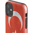 Turkish Flag Distressed iPhone 11 Impact Case