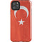 Turkish Flag Distressed iPhone 11 Pro Max Impact Case