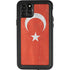 Turkish Flag Distressed iPhone 11 Pro Max Waterproof Case