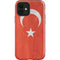 Turkish Flag Distressed iPhone 12 Impact Case