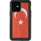 Turkish Flag Distressed iPhone 12 Mini Waterproof Case
