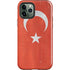 Turkish Flag Distressed iPhone 12 Pro Impact Case