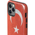 Turkish Flag Distressed iPhone 12 Pro Impact Case